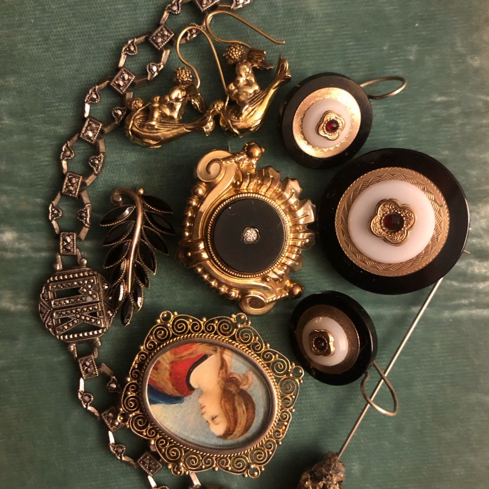 Victorian Georgian jewelry mourning - Picture 3 of 15